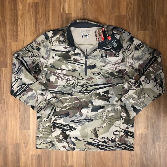 New With Tags Men/'s Under Armour Hunting Camo Hoodie Hooded Sweatshirt